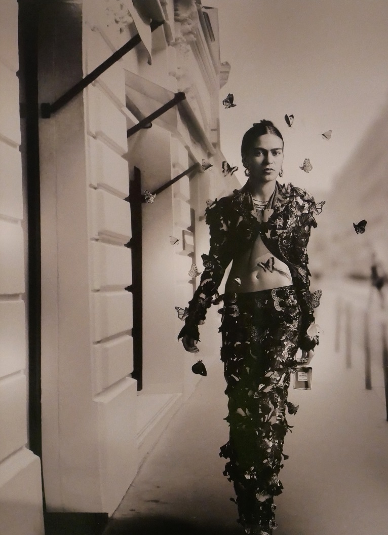 Butterfly girl - Frida Kahlo