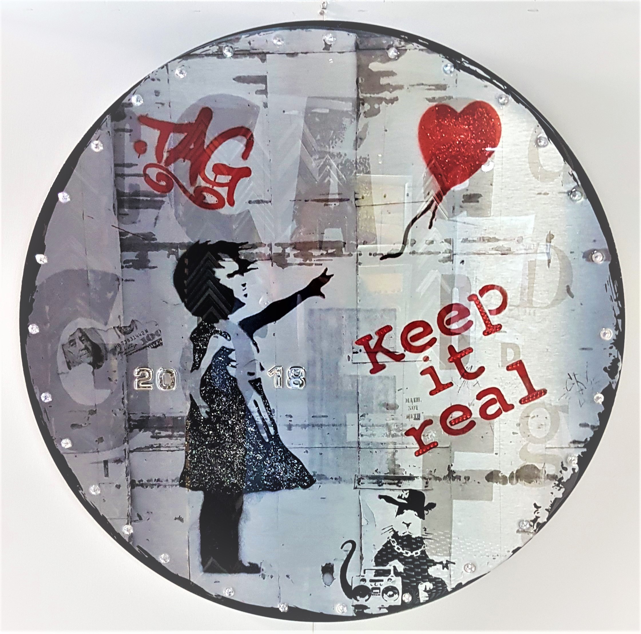 Keep it real - Hommage an Banksy
