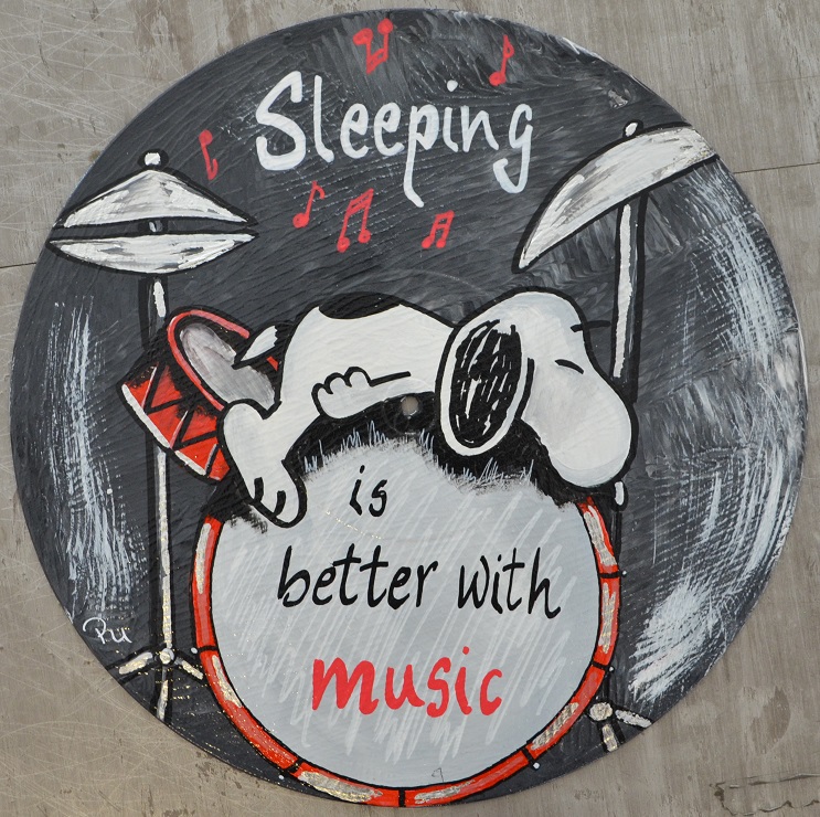 Sleeping is better with music