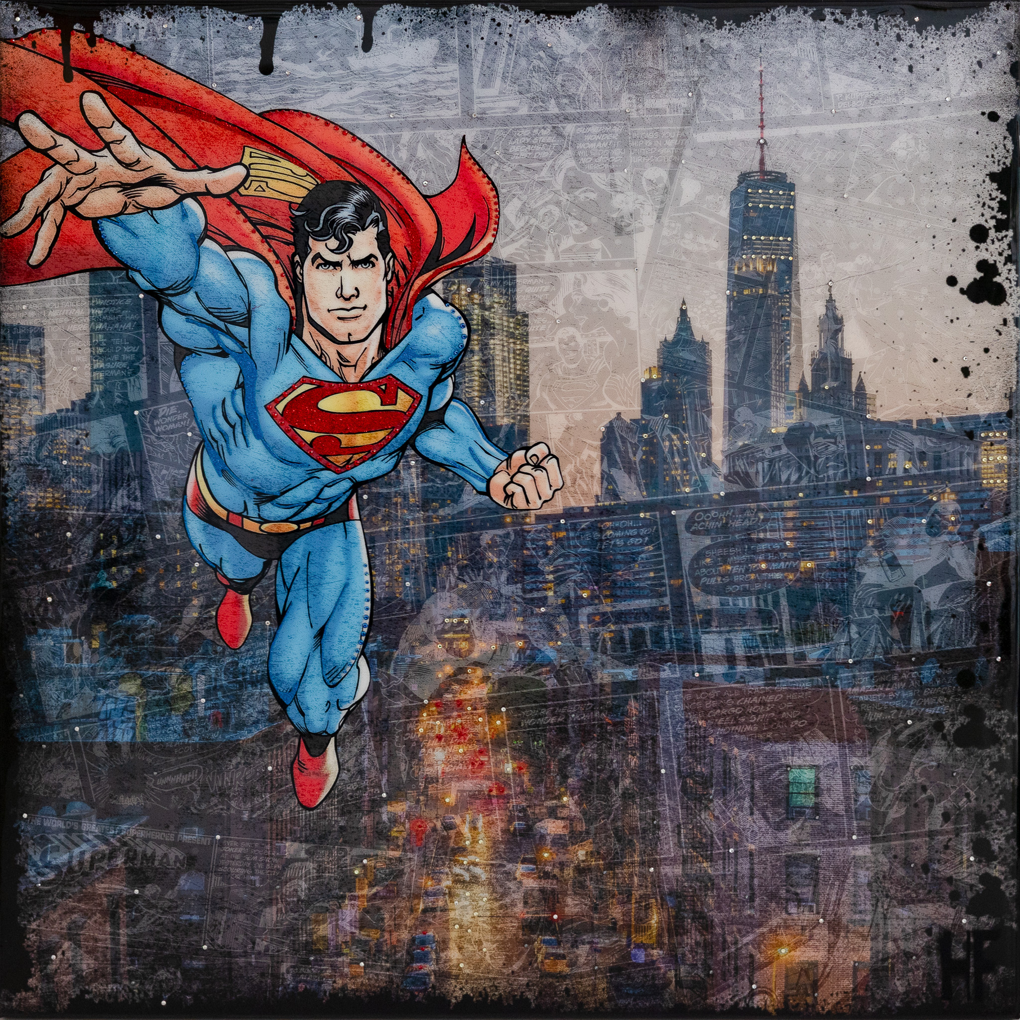 Superman NYC Black