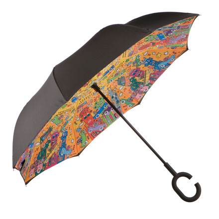 Regenschirm "Not getting around" by James Rizzi