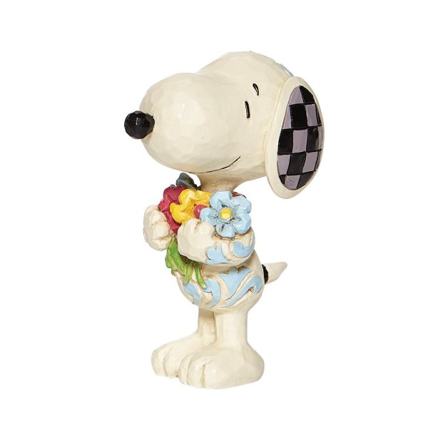 Snoopy mit Blumen