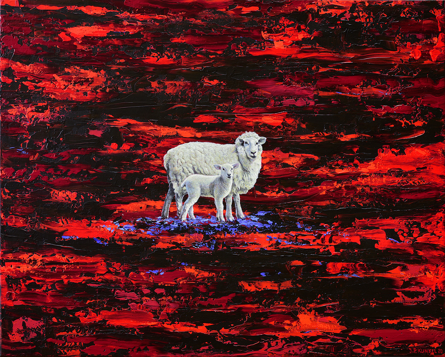 Schaf und Lamm III