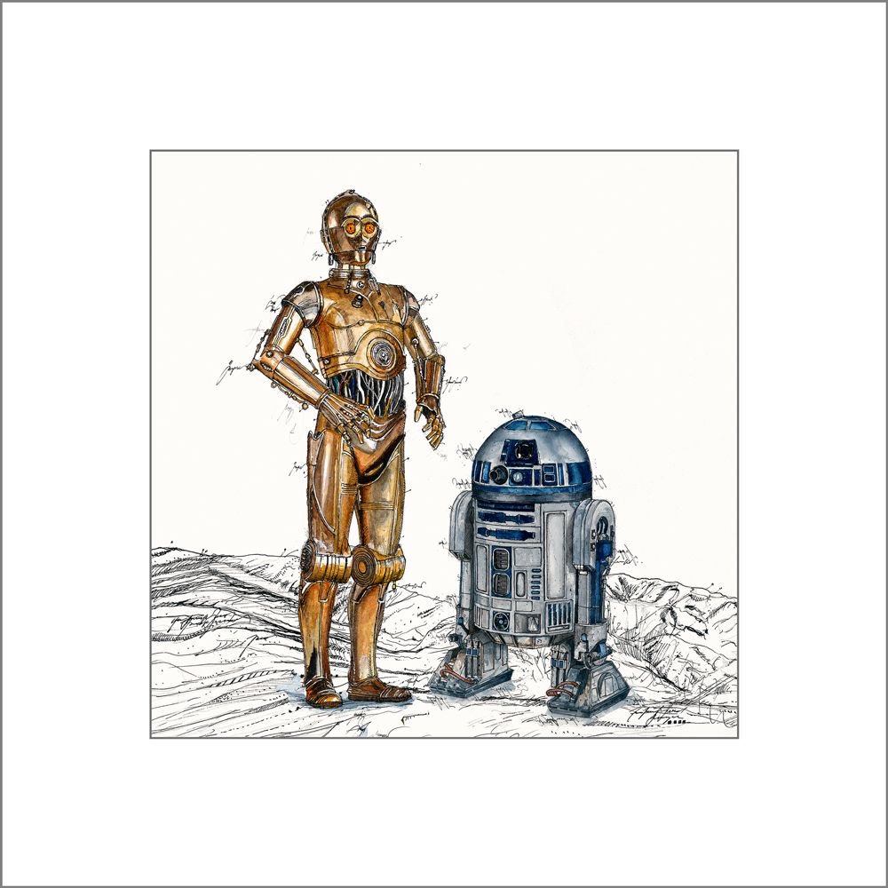 C-3PO & R2D2, neu